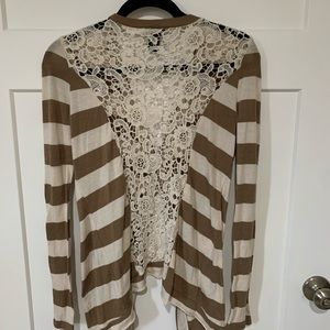 Striped Rue21 cardigan